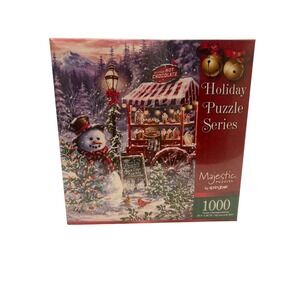 Majestic Holiday Puzzle Series by Springbok Christmas Holiday Photo New